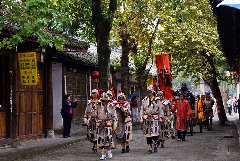 Zhangfei Parade Performance