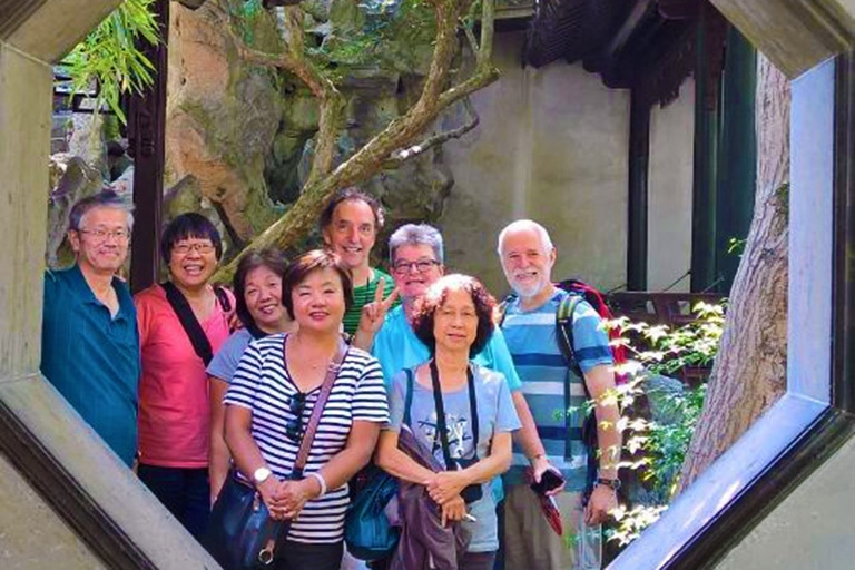 Our Guests Take Photo at Lingering Garden