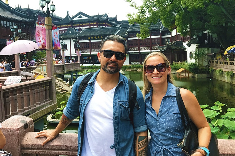 Our Guests Visited Yuyuan Garden in Shanghai