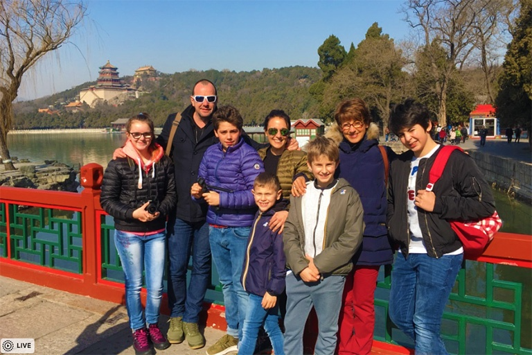 Larissa and her family visited Summer Palace with WeTrip