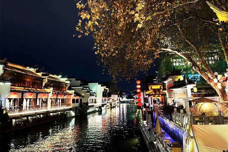 Captivating Night River View