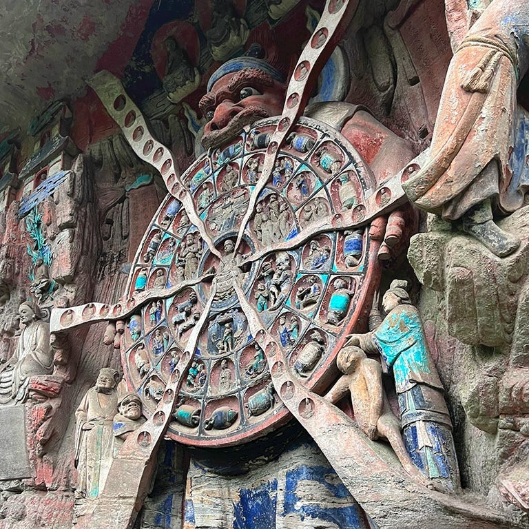 Life Circle of Dazu Rock Carvings