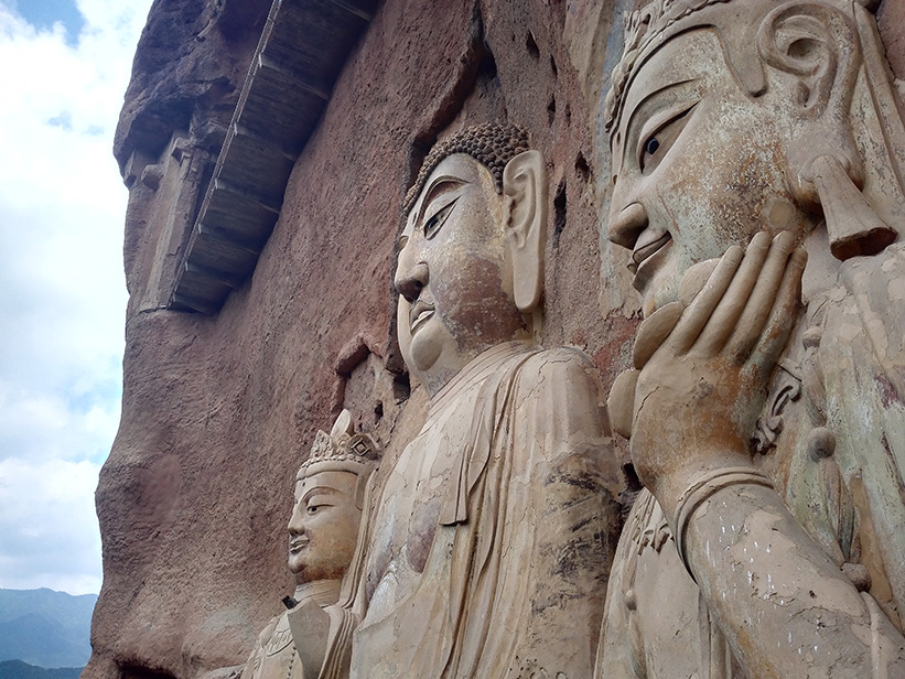 Maijishan Grottoes Buddha