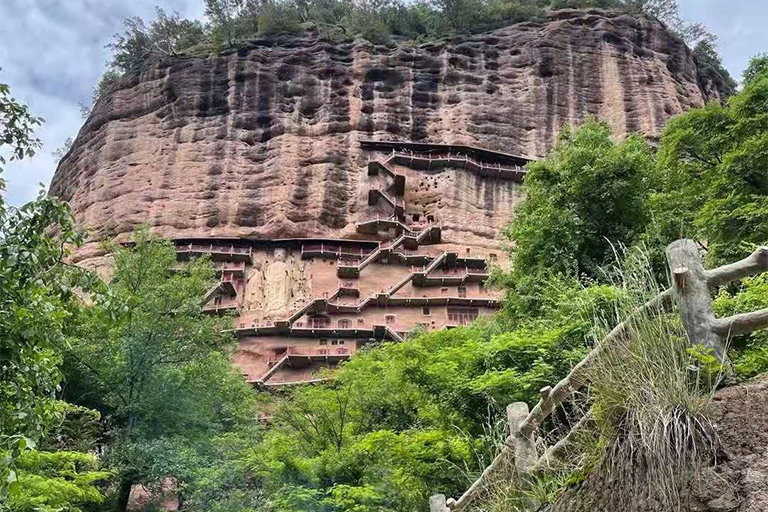 Maijishan Grottoes in Tianshui