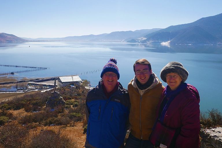 Our Guests at Erhai Lake