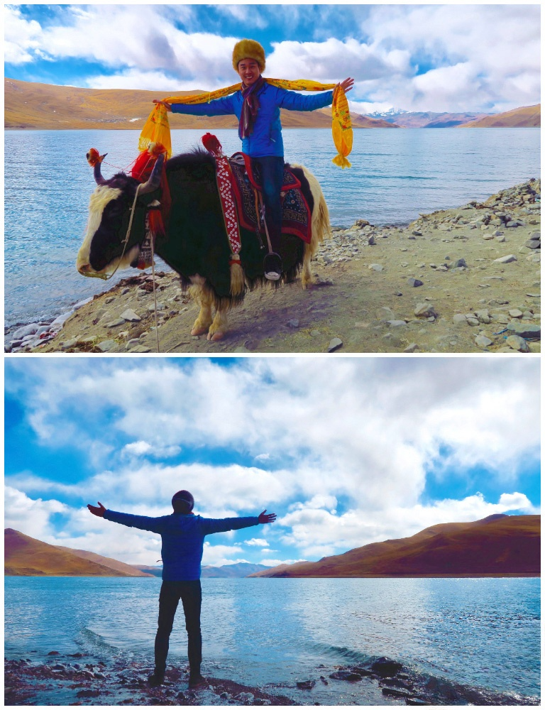 Our Guest Enjoy Happy Time at Namtso Lake