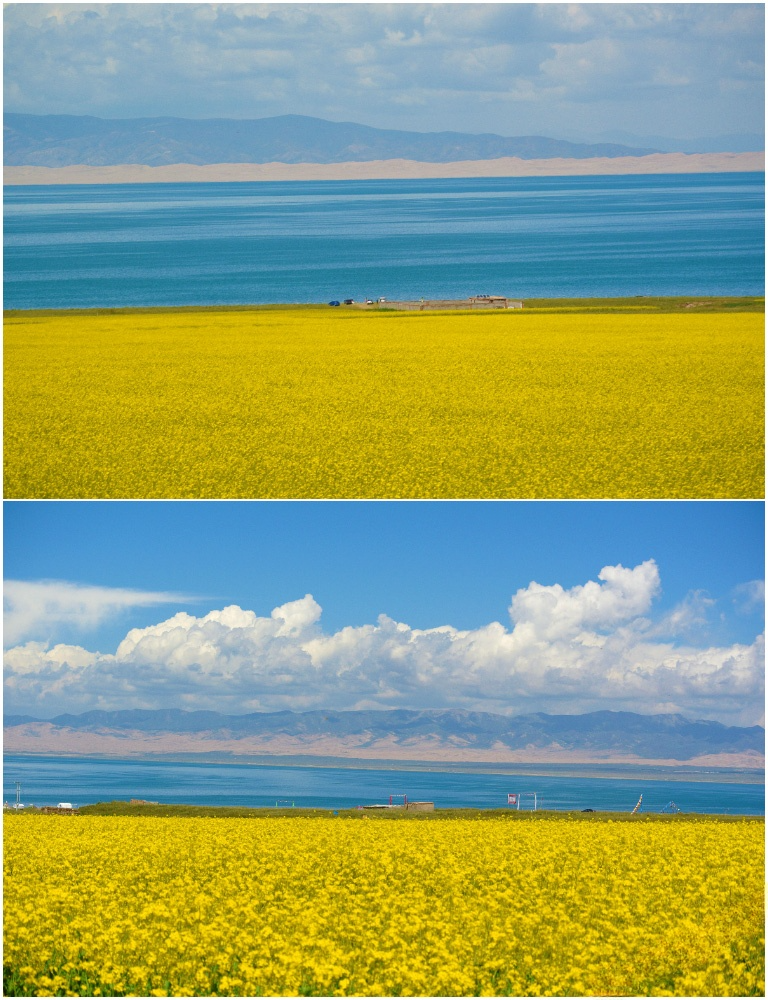 Beautiful Scenery of Qinghai Lake