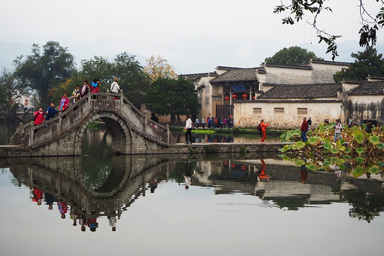 Beautiful Scenery in Hongcun