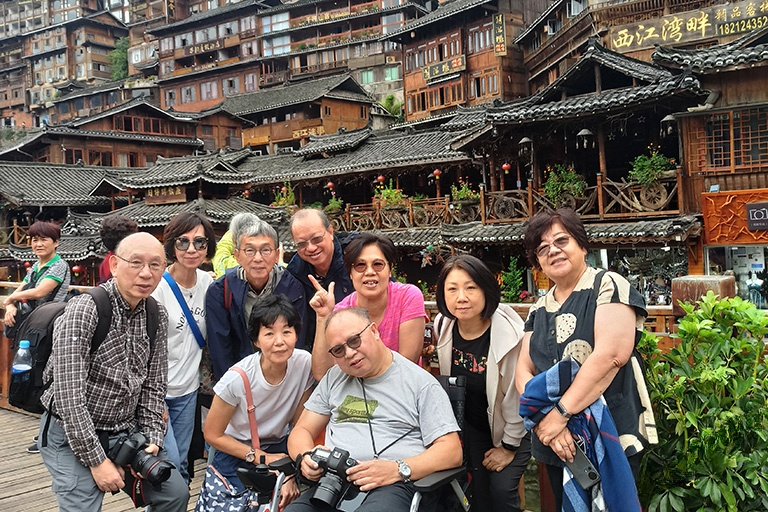 Our Guests at Xijiang Miao Village