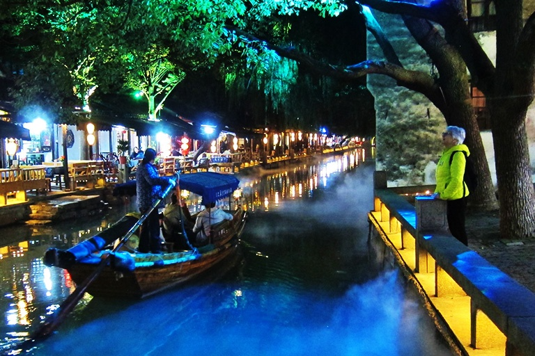 Night View of Zhouzhuang Water Town