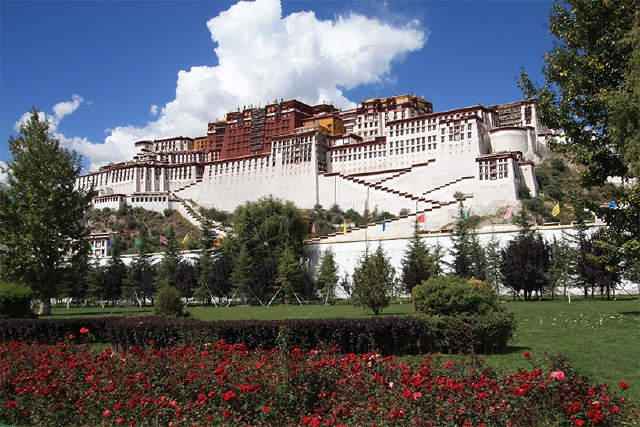 Potala Palace in Lhasa
