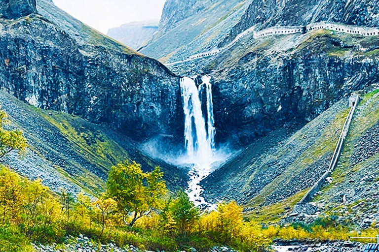 Changbaishan Waterfall
