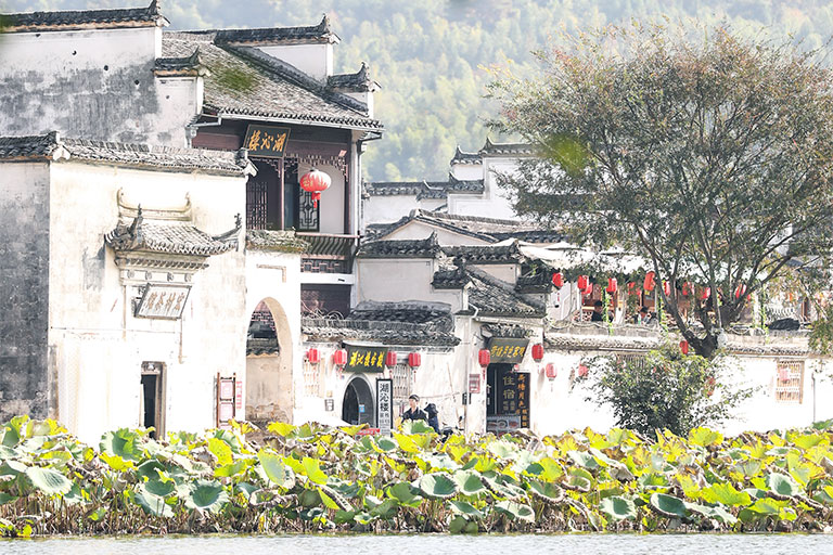 Painting-like Hongcun Village