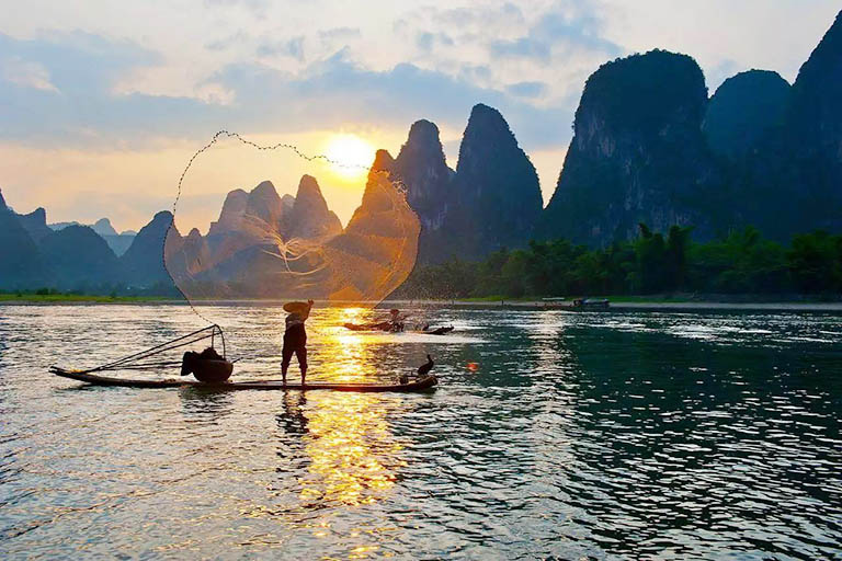 Fisherman on Li River
