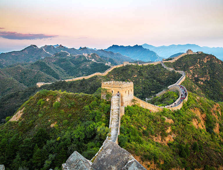 Jinshanling Great Wall in September