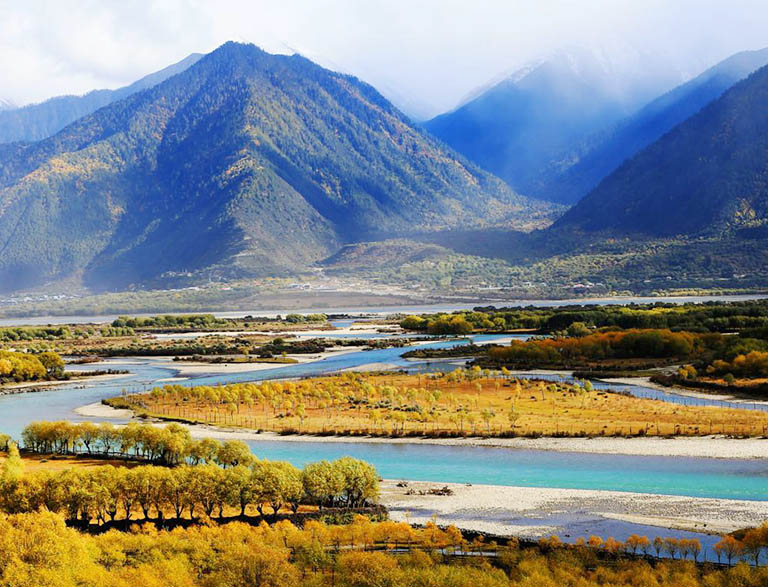 Colorful Nyingchi in September