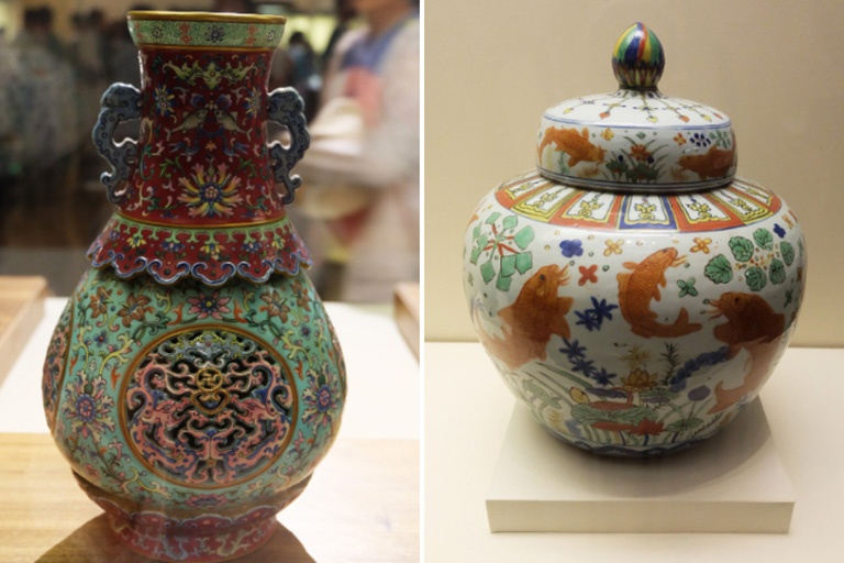 Exhibits in National Museum of China