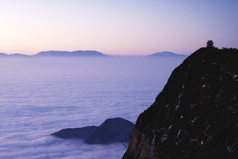 Clouds Sea on Mount Emei