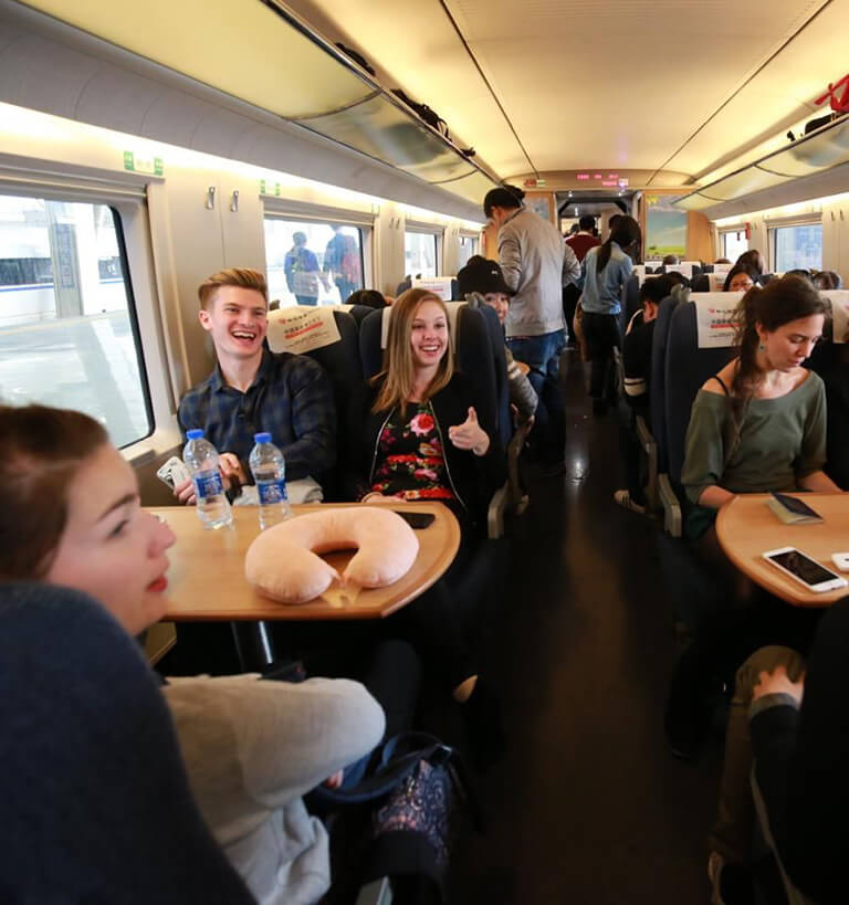 Security Check at Train Station