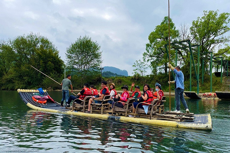 Wuyishan Jiuqu Stream Bamboo Rafting