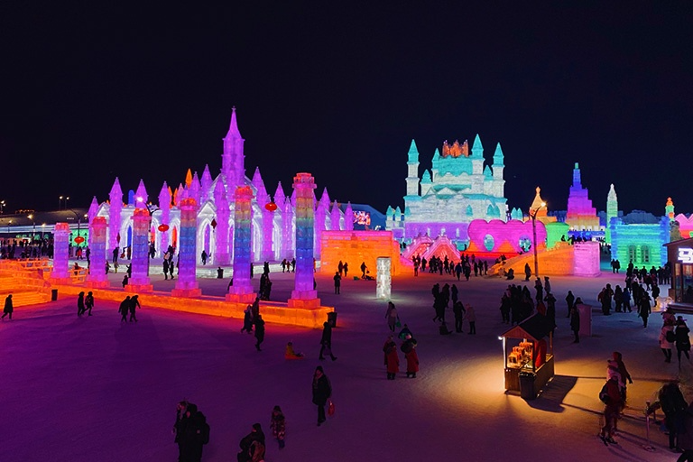 Harbin in January