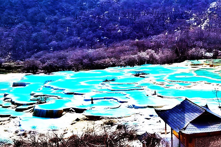Crystal Lake in Huanglong