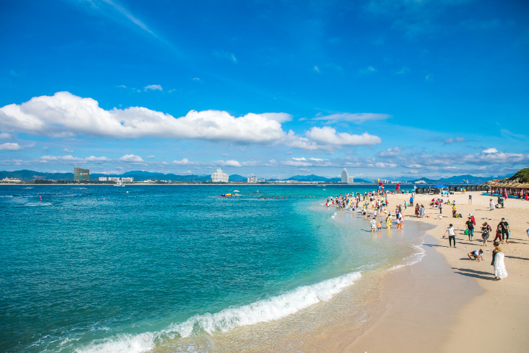 Bathing Beach on Wuzhizhou Island