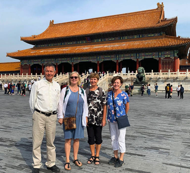 Clients from USA Visited Forbidden City
