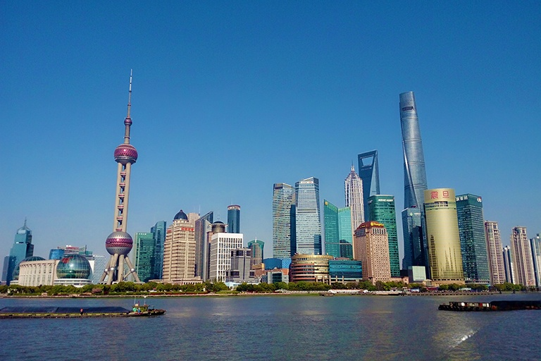 Towering Lujiazui Skyscrapers