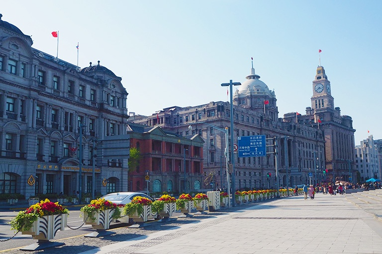 Western-style Architecture along the Bund