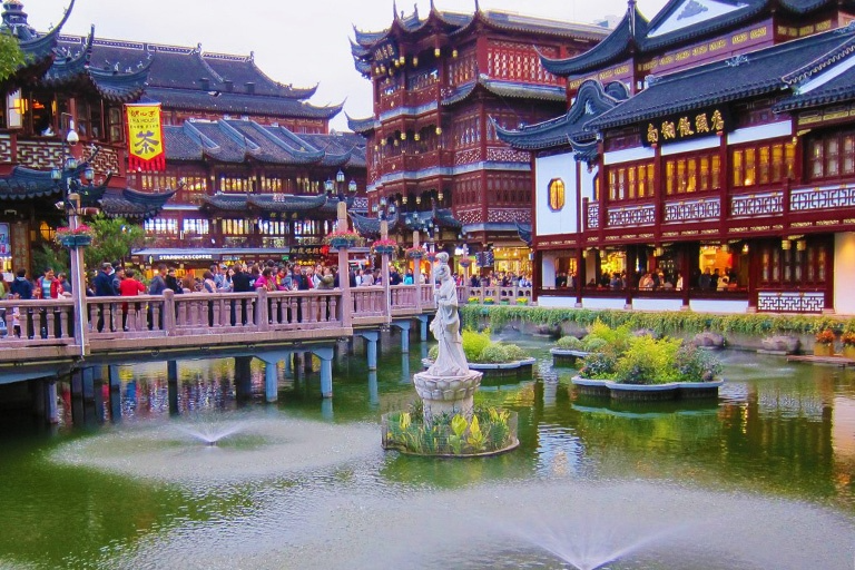 Yu Garden in Shanghai Old Town