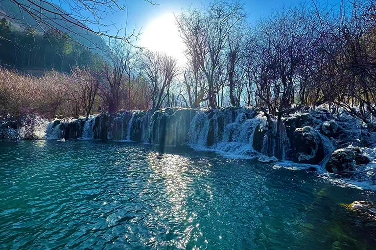 Jiuzhaigou Winter View