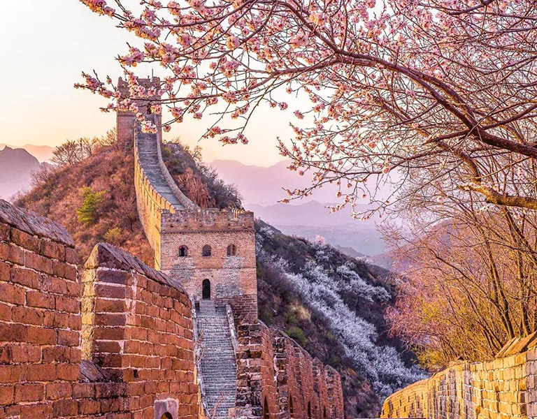 Great Wall in Spring
