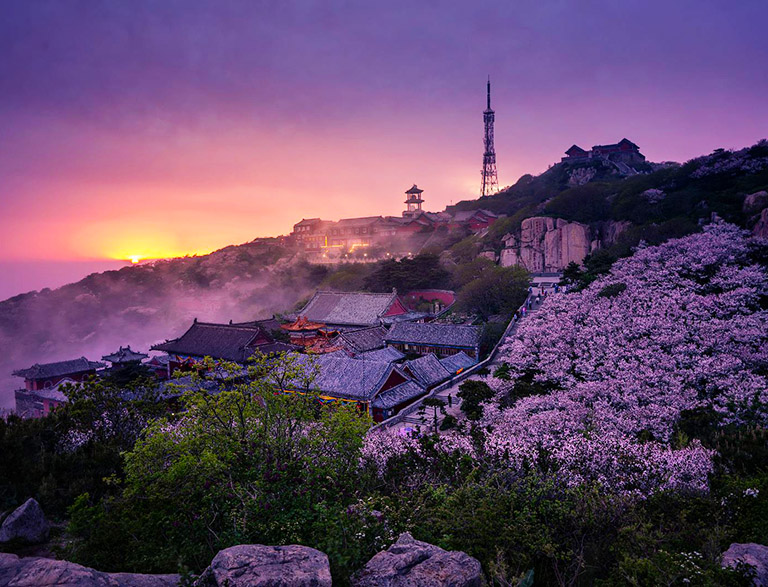 Mount Tai at dawn