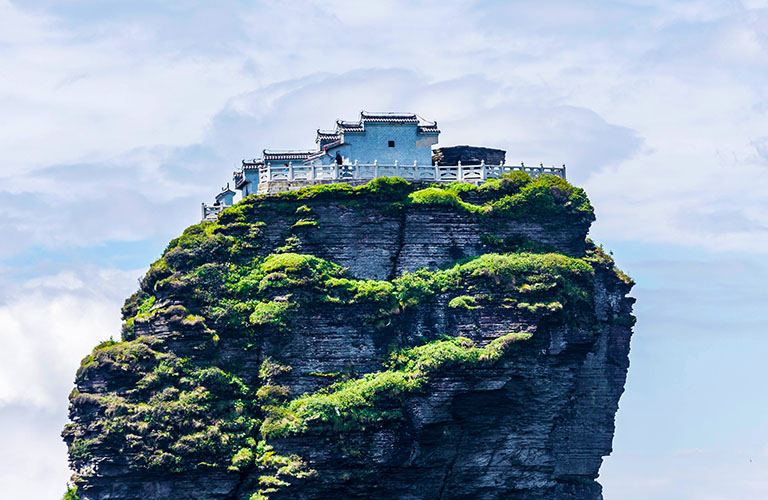 Temple on the Peak of Fanjingshan