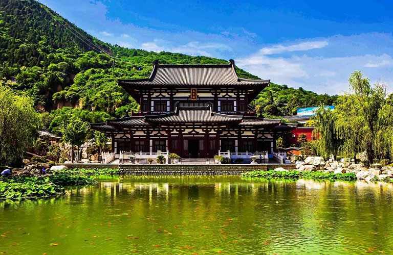 Huaqing Palace in Spring