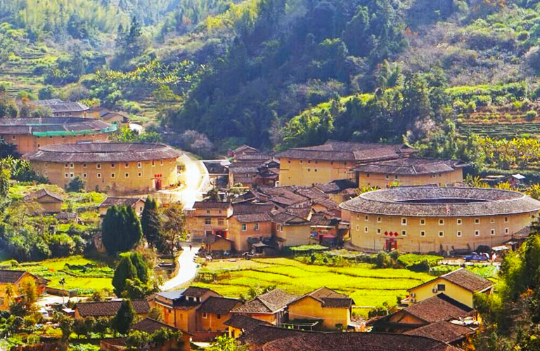 Fujian Tulou in Spring