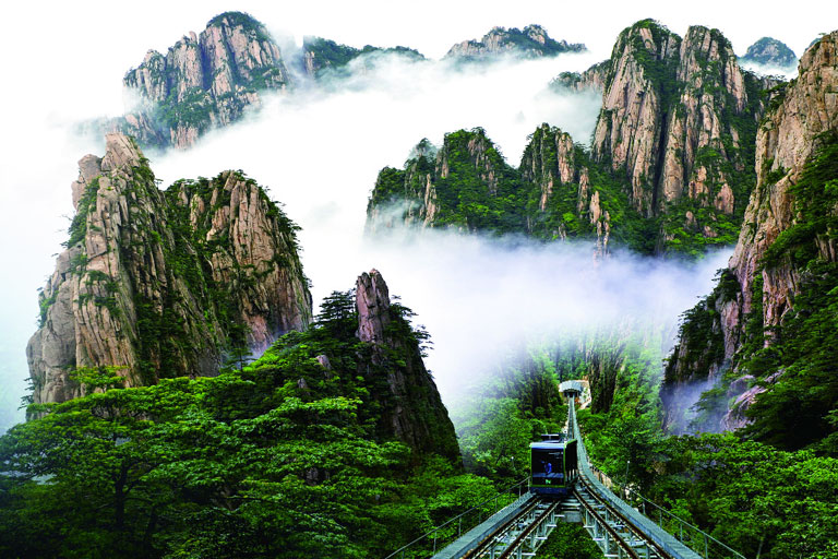 Huangshan Yellow Mountain in Summer