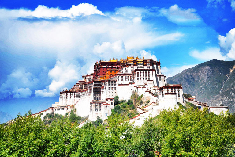 Potala Palace in Lhasa