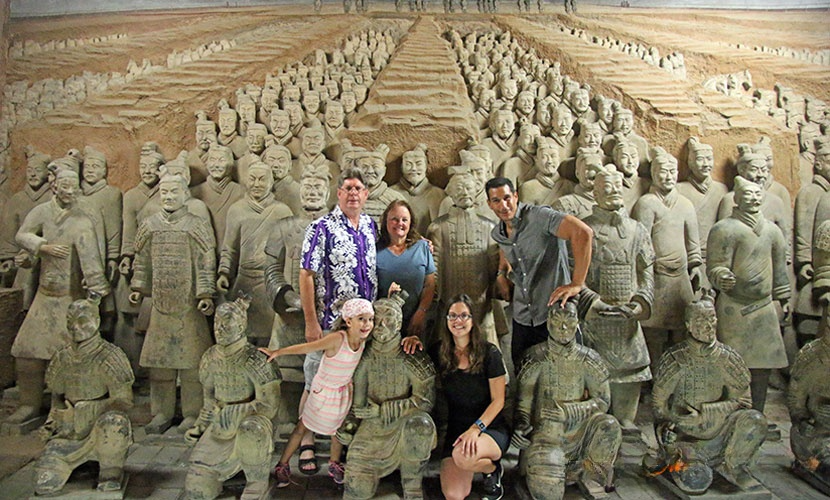 Dressing in Xian in Summer