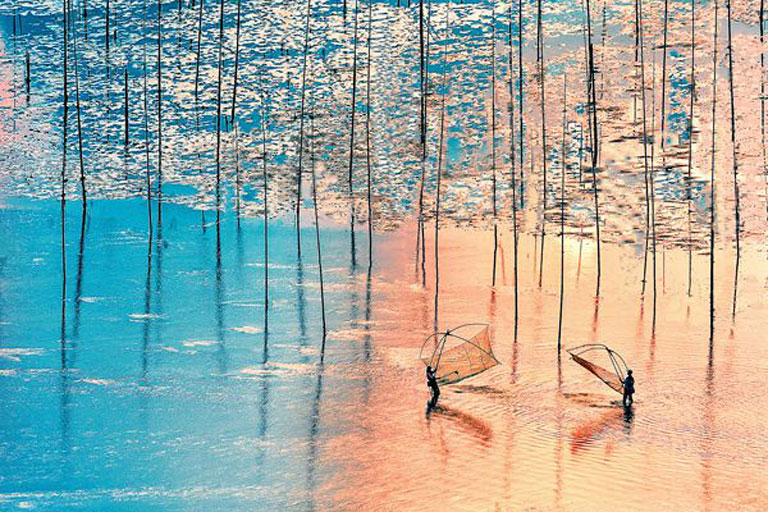 Xiapu Mudflat in Summer