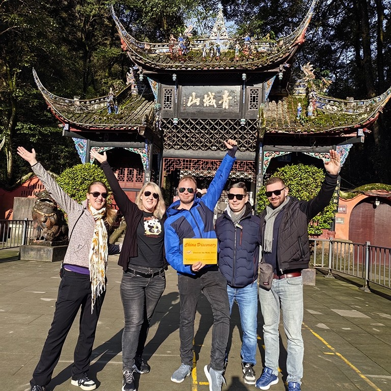 Our Delighted Customers at Mount Qingcheng