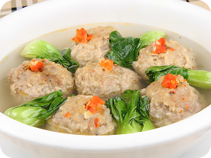 Stewed Pork Ball in Crab Sauce