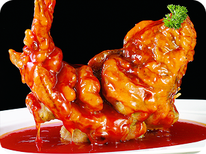 Sweet And Sour Yellow Prawn Soup