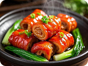 Nine-Turned Large Intestines