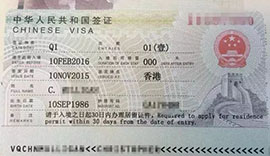 Read a visa