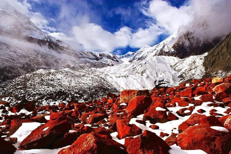 Hailuogou Glacier Park in February