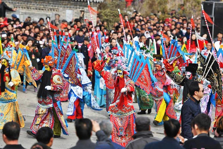 Shehuo Traditional Festivity Show in February