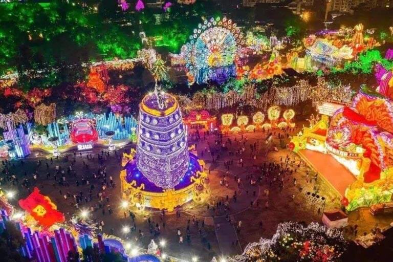 Zigong Lantern Festival in February