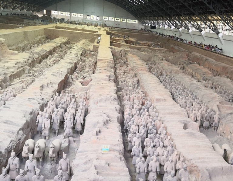 Terracotta Warriors in Xian